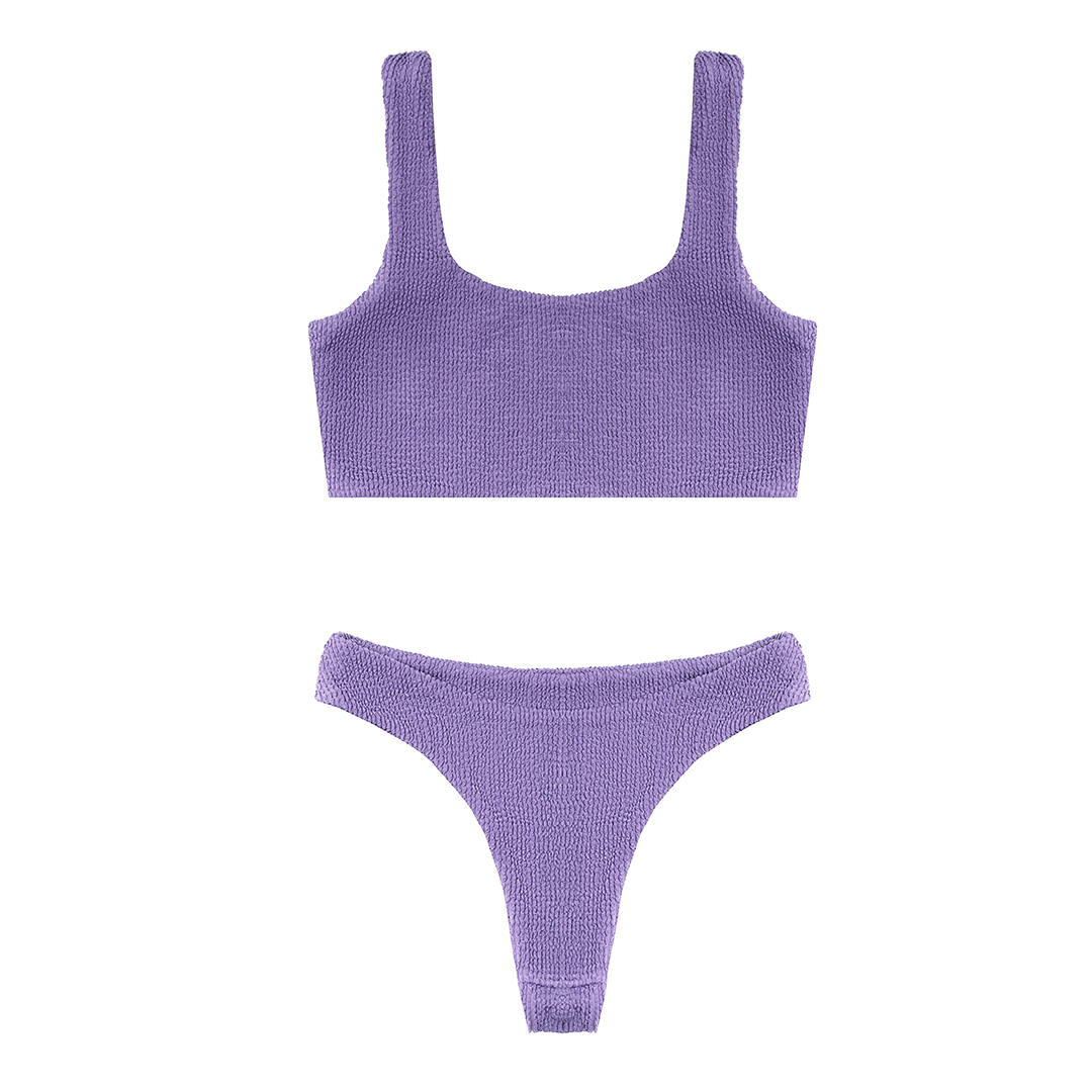 XS - Women Always Fits Scoop Underwear - Purple